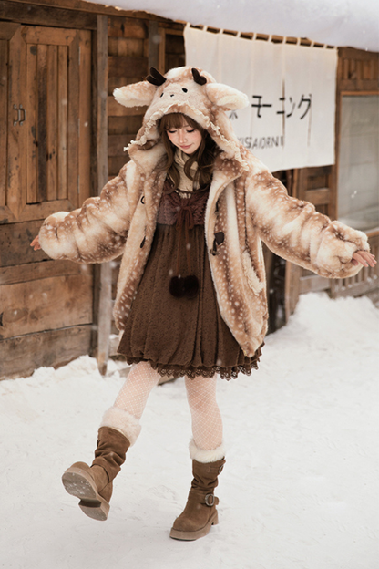 つぼみサスペンダードレス+トップス