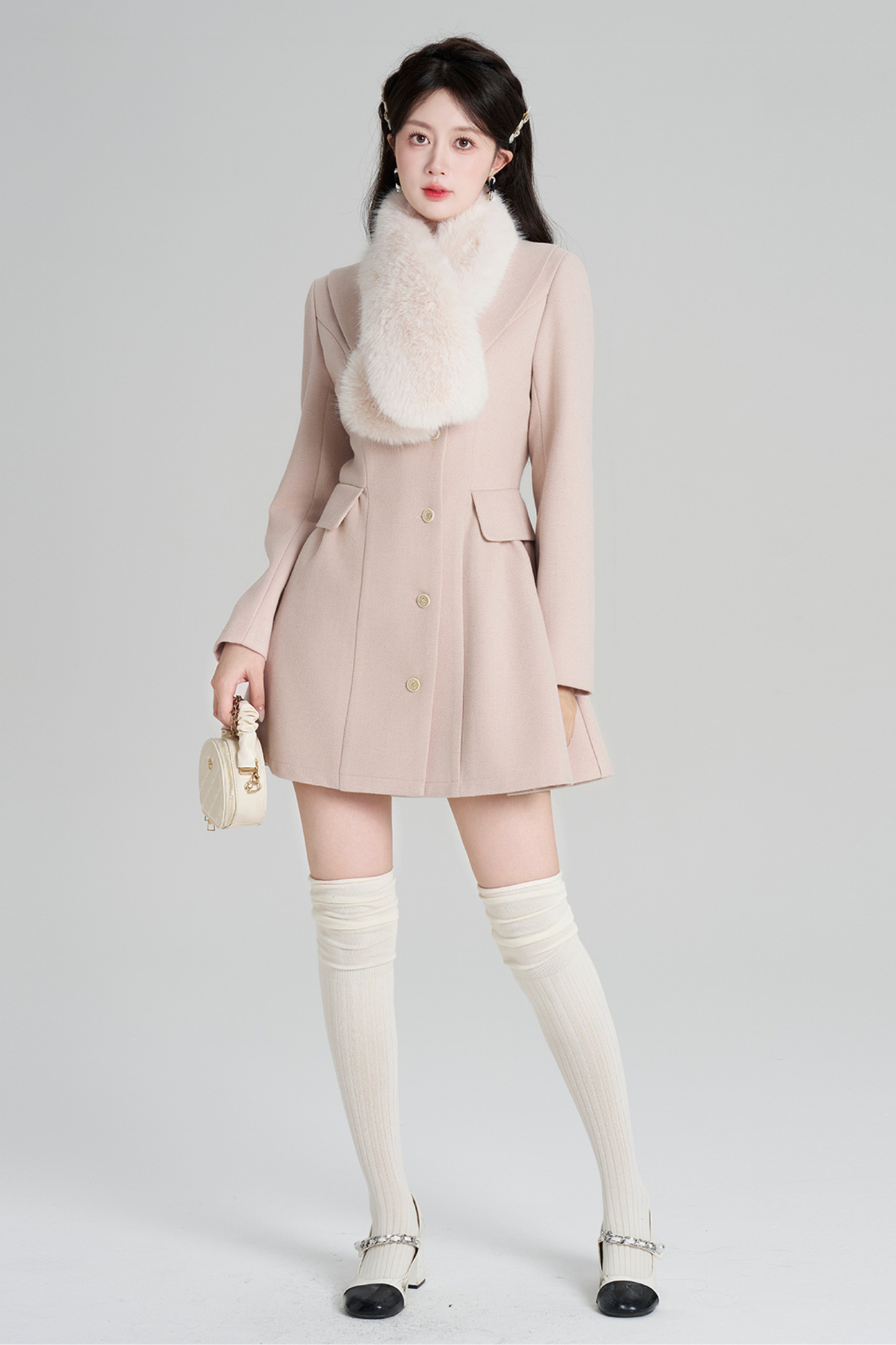 フレンチスイートパッドウエストコート