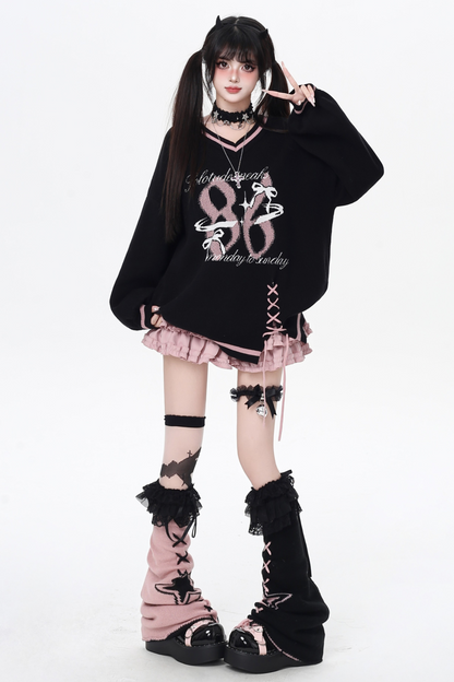 ナンバースウィートクールルーズセーター