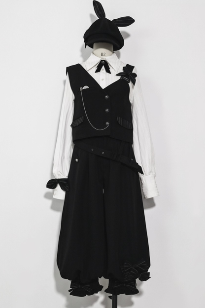 クールシックベスト+シャツ+バルーンパンツ