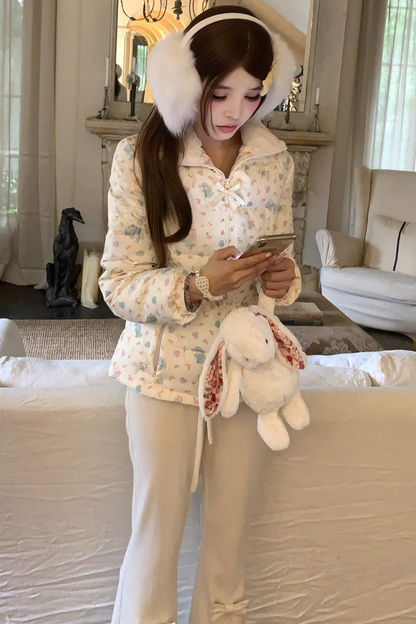 スイートフラワージャケット+パンツ