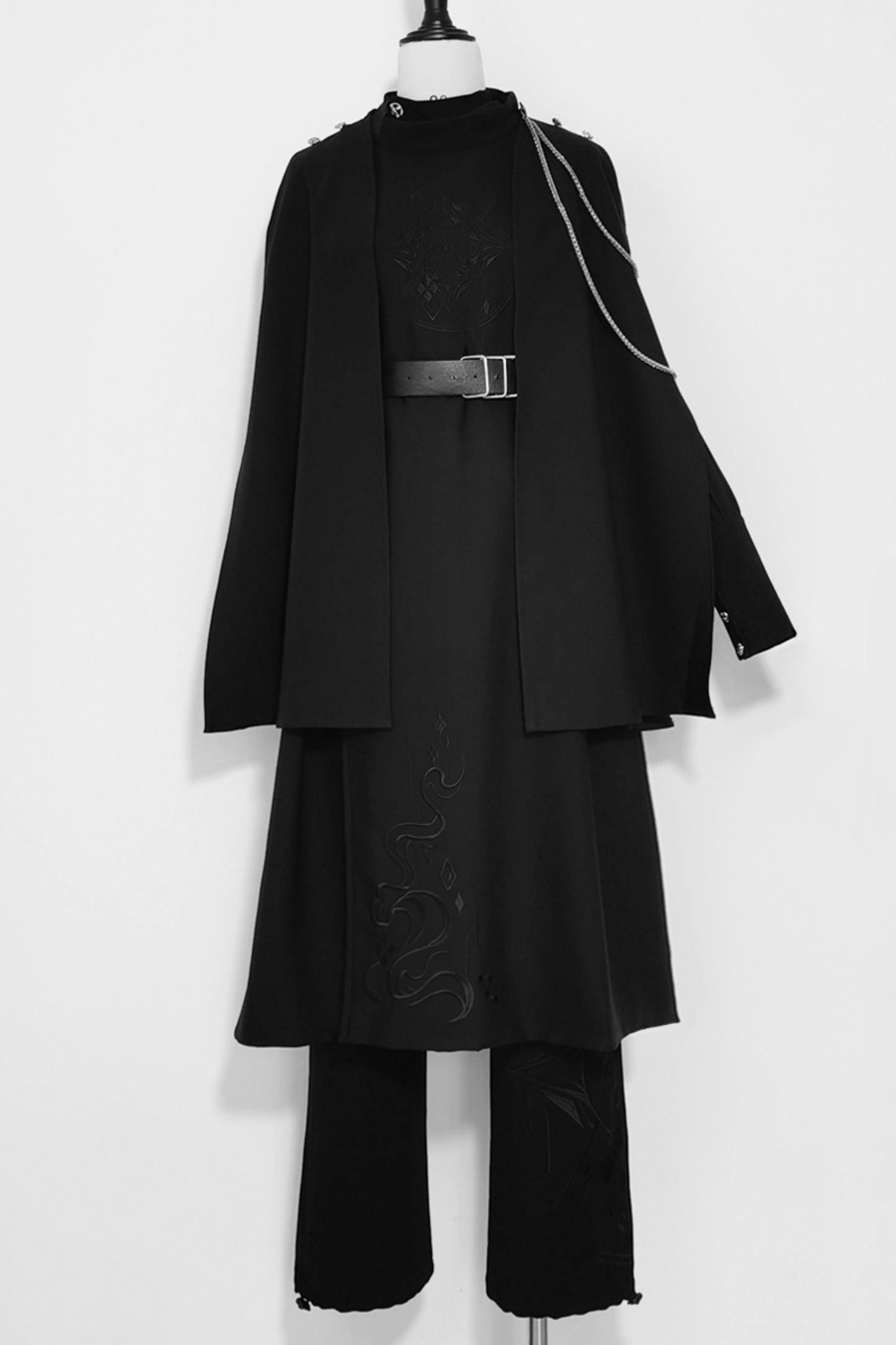 レトロ皇子ハンサムロングショール