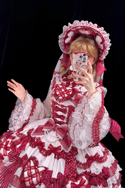 【12月26日予約締切】ピュアスイートローズファンタジーティアードロリータドレス