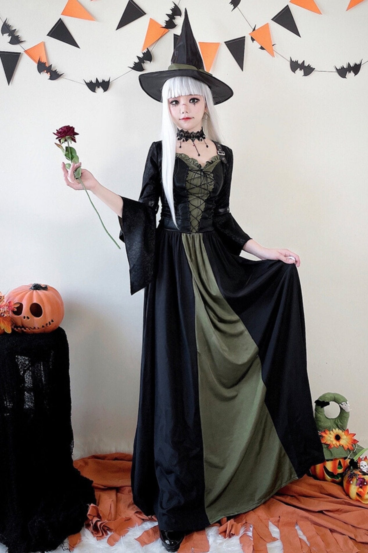 Magician Robe Witch Cosplay Dress