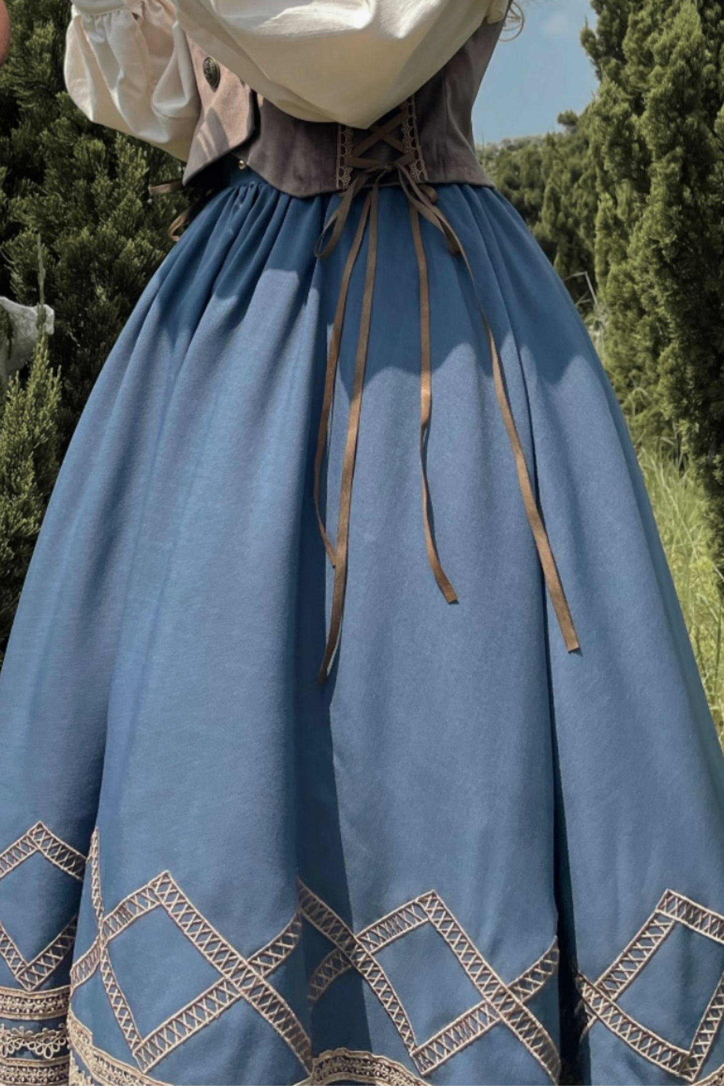 クラシカルレトロフレアロリータスカート