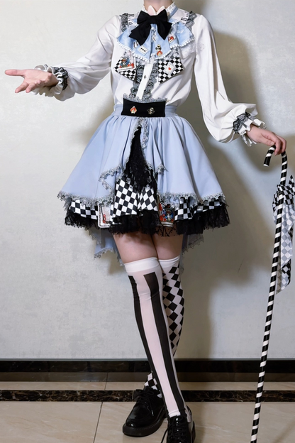 【Reserviertes Produkt】Alice Party Serie Layered Rock + Rückenschleife