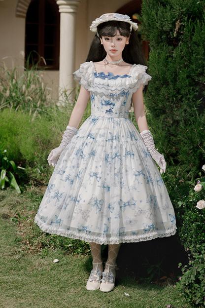 Eternal Garden Lolita Dress + Off-Shoulder Dress + Jumper Skirt + Shirt