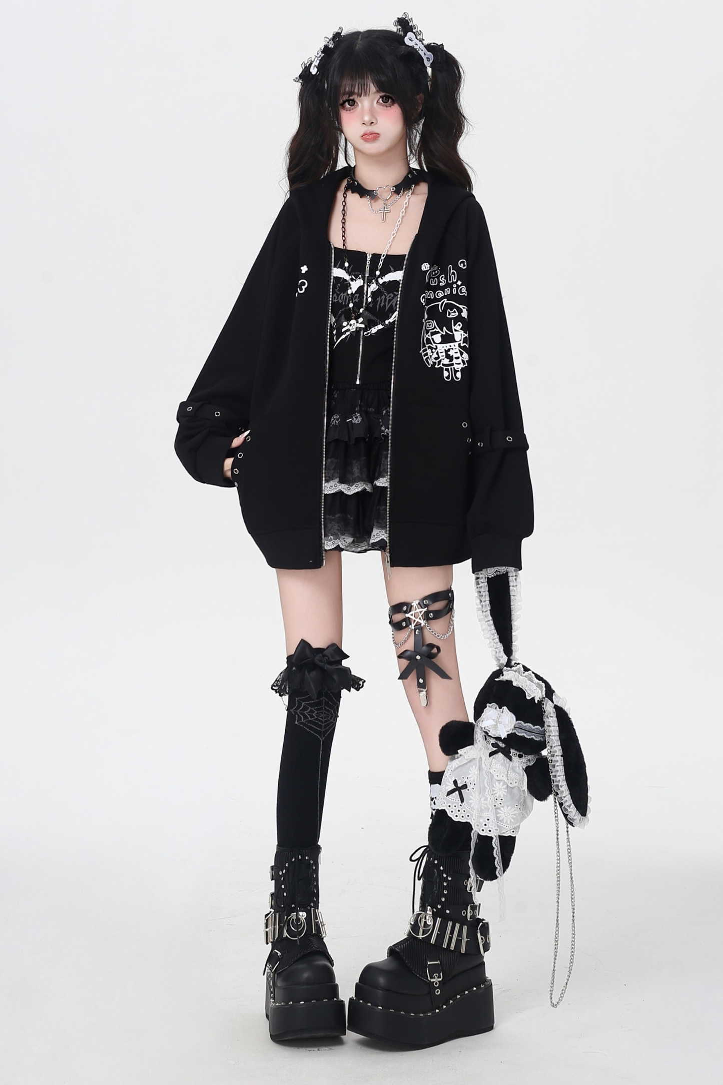 Cat Ear Hood Loose Hoodie