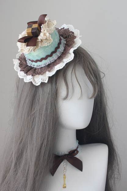 チョコミントロリータヘアアクセサリー+バッグ