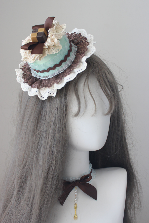 チョコミントロリータヘアアクセサリー+バッグ