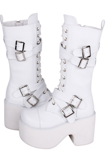 Belt Punk Midnight Boots