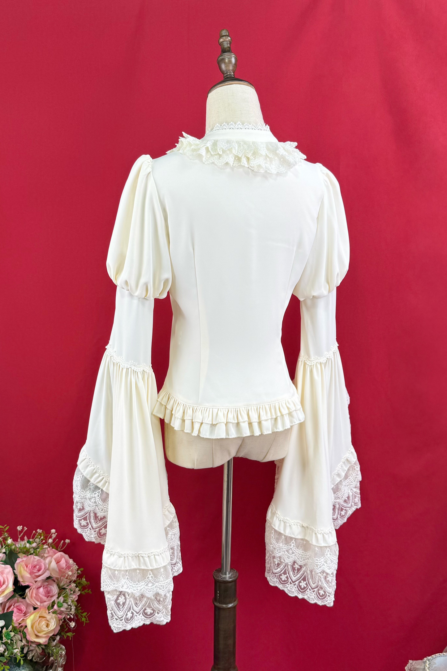 Stand collar princess sleeve Lolita blouse