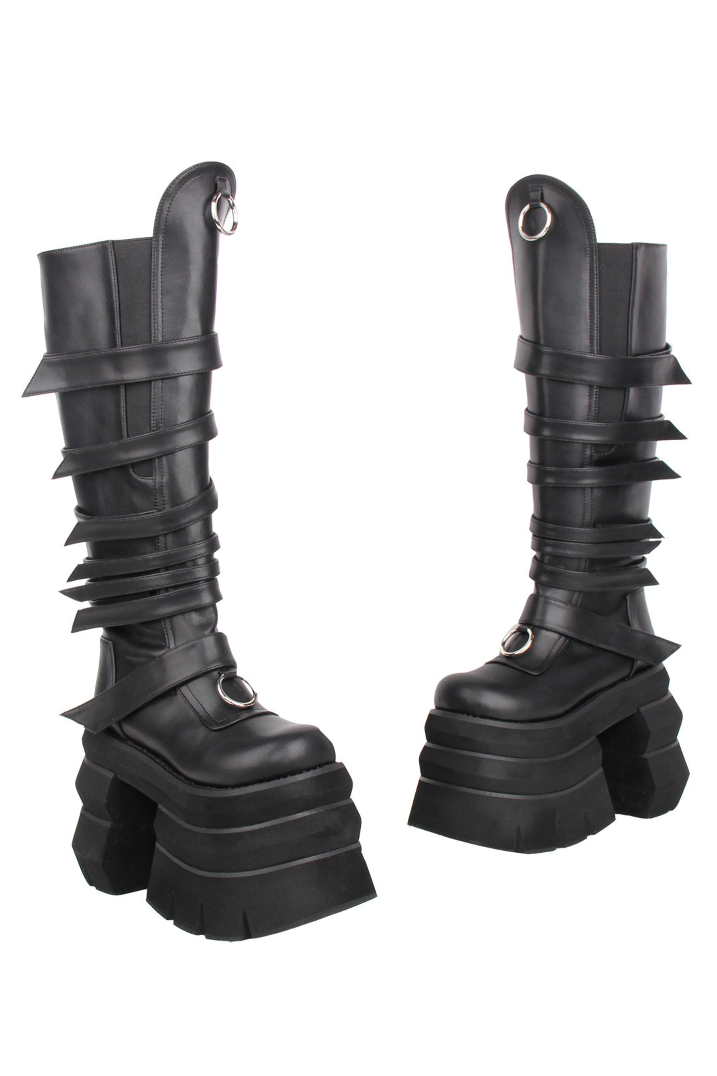 Punk Platform Long Boots