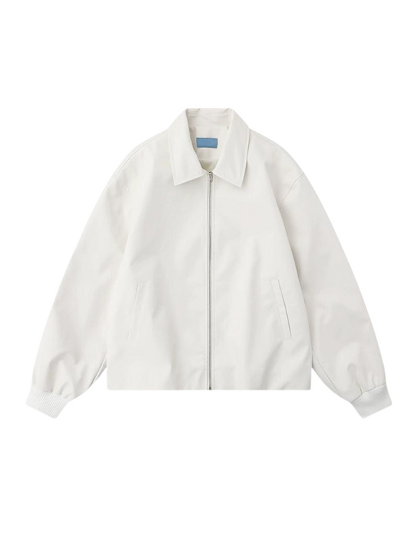 American Street Loose Leather Jacket