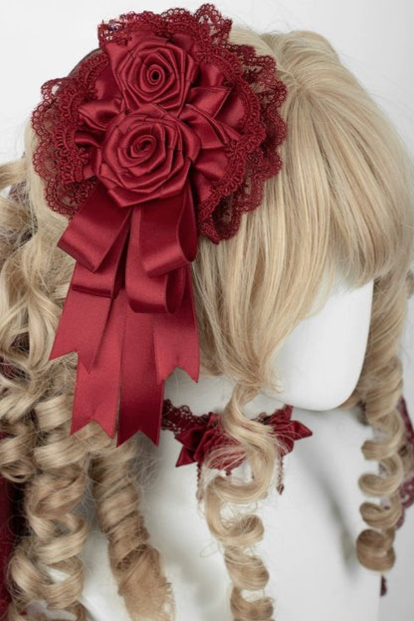 Lace Flower Lolita Accessories