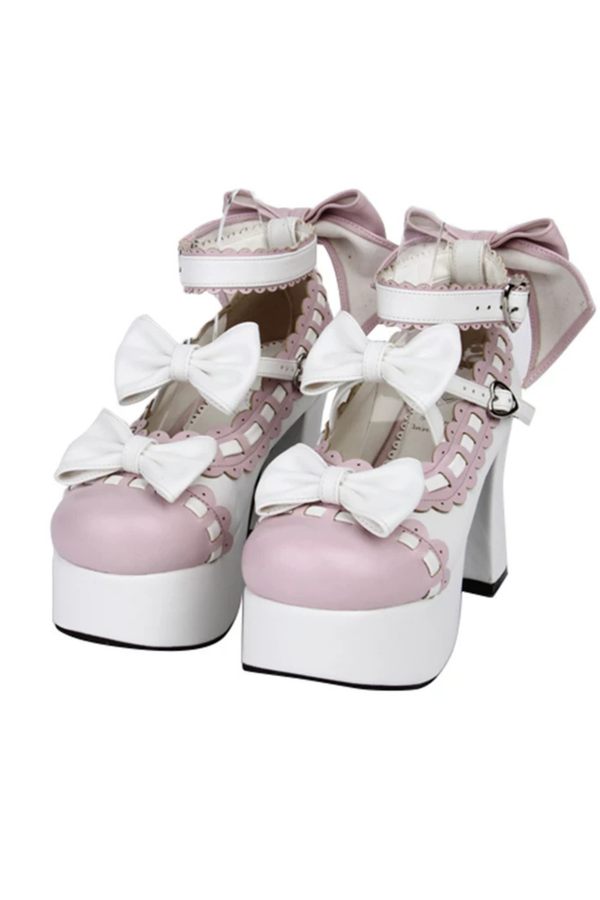 Ribbon Princess Lolita Shoes