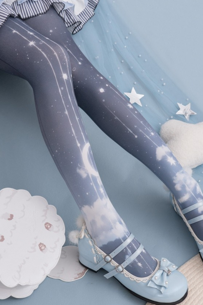 Shiny Moon Lolita Tights