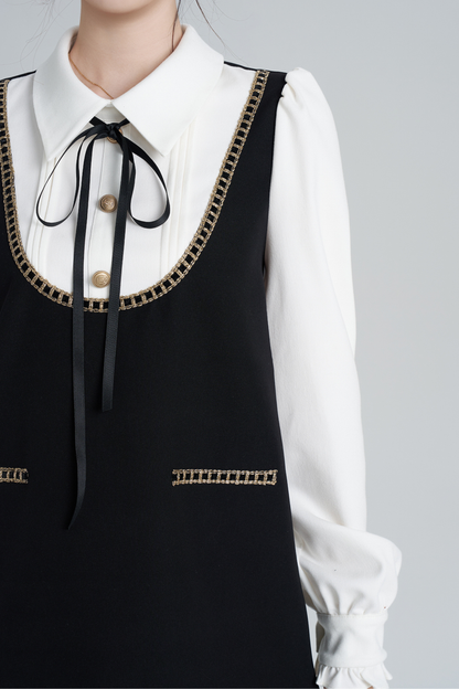 エレガントフレンチドールドレス