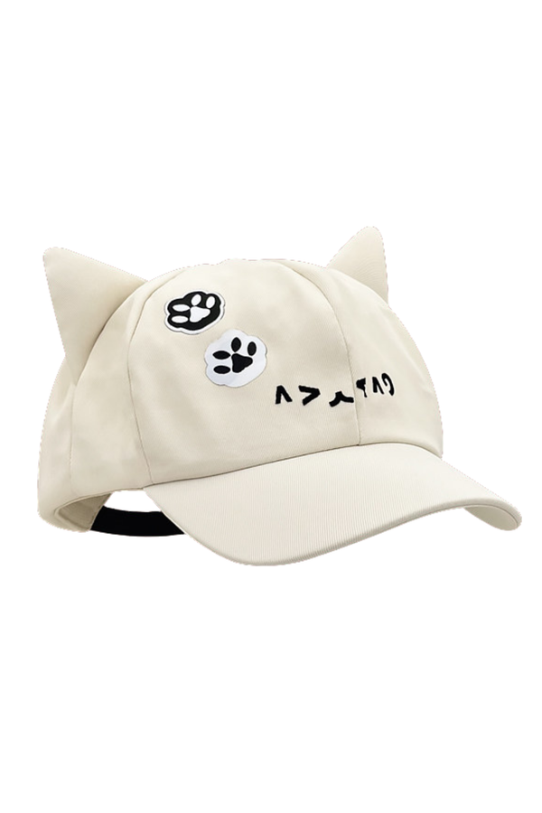 Cute Cat Ear Duckbill Cap