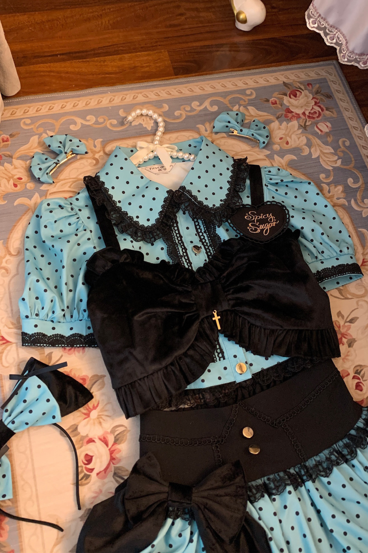 Spicy Candy Lolita Headband + Clip