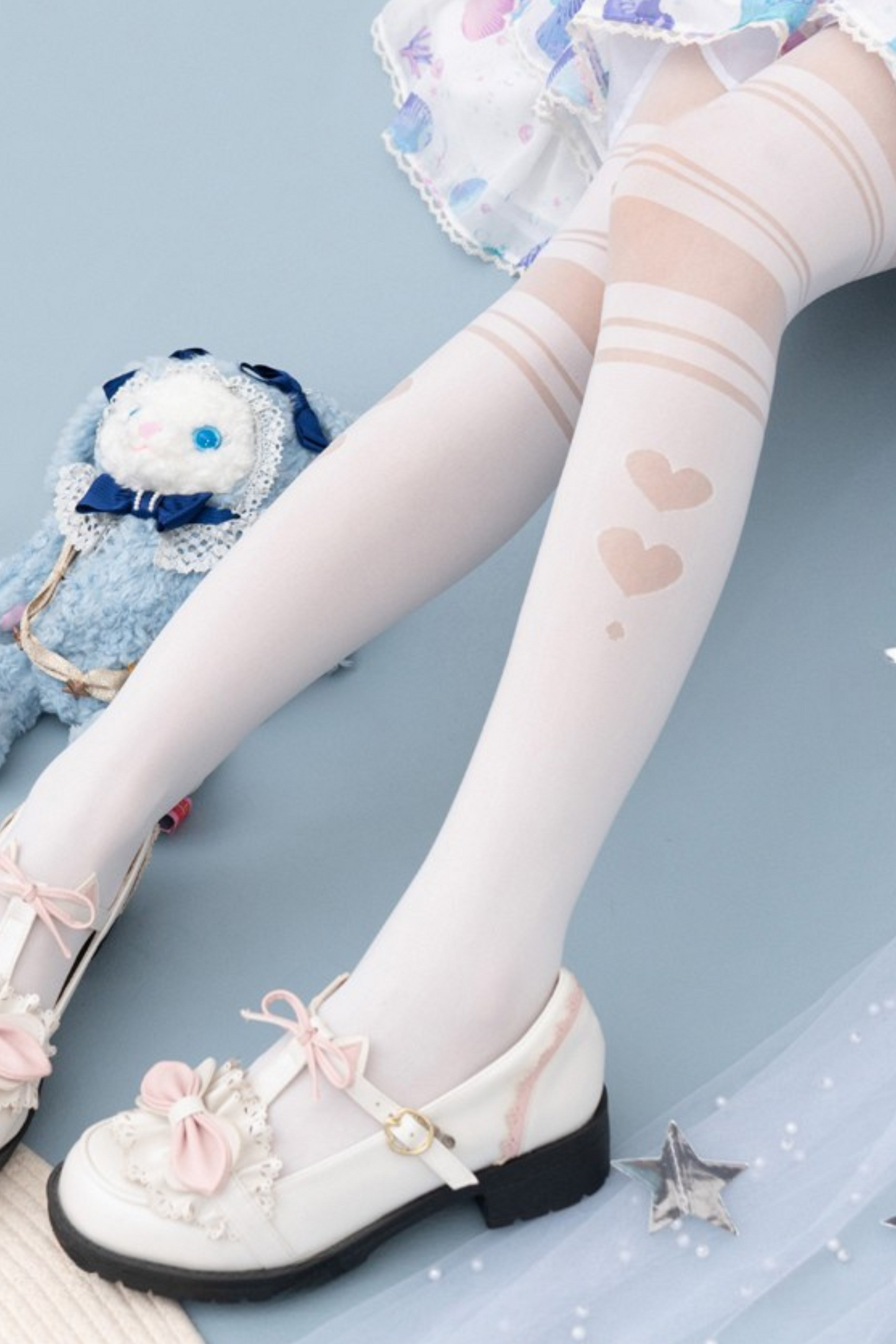 Heart Shear Tights