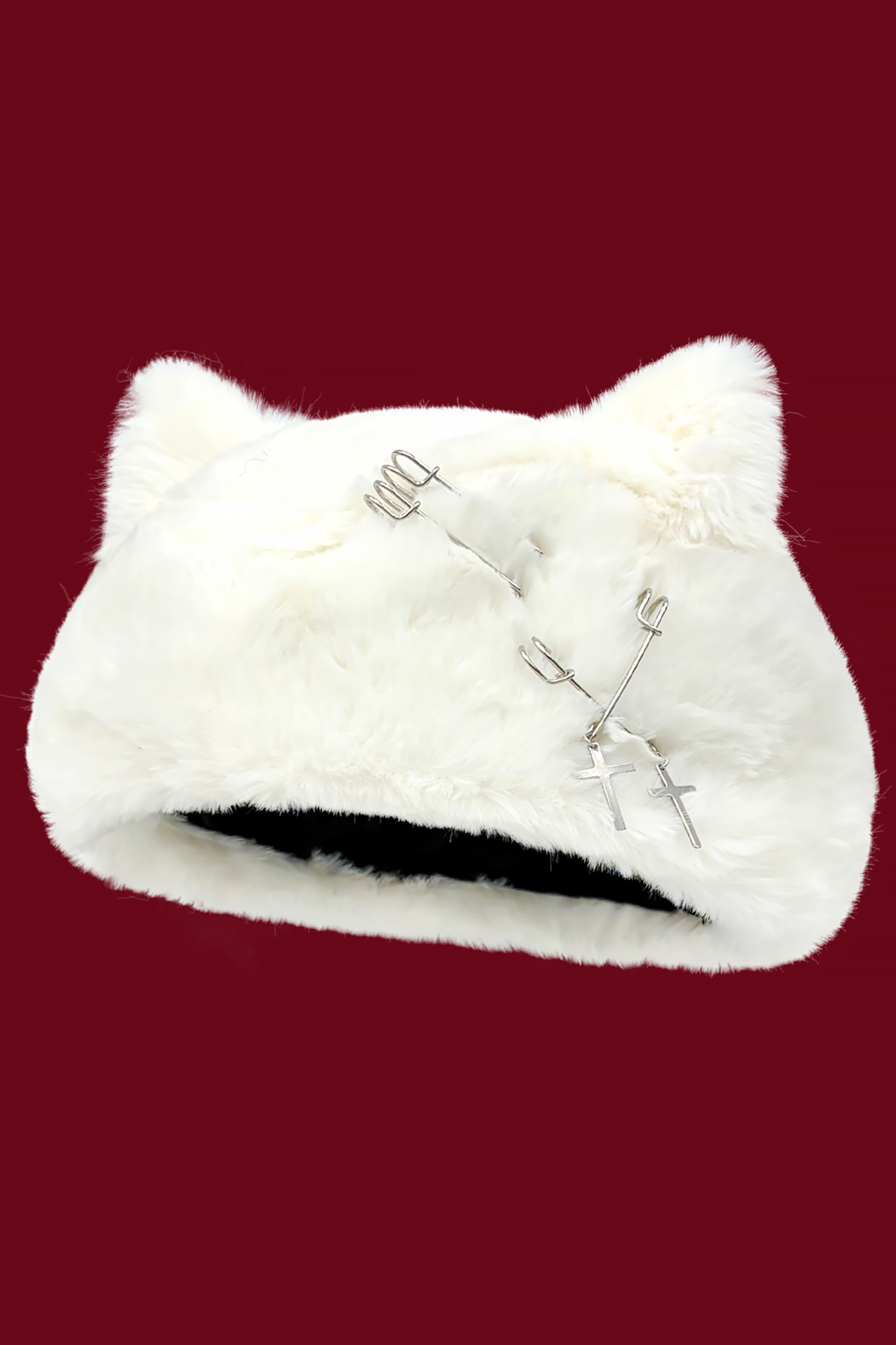 Cat Ear Plush Beret