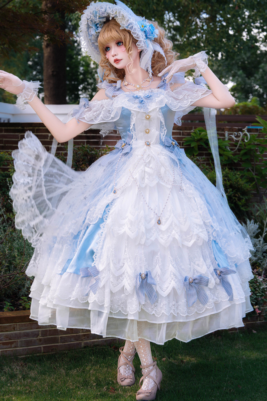 アイスグラスイリュージョンロリータドレス