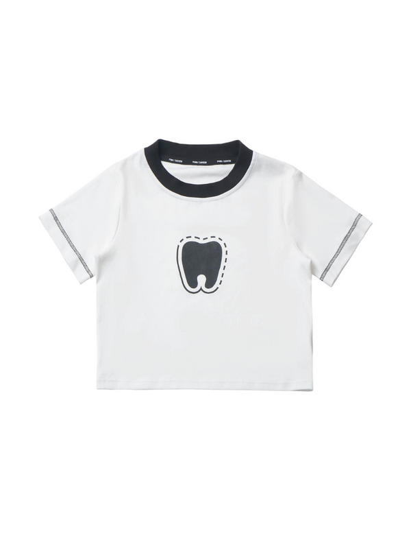 フェアリーテールティースTシャツ＋バドキュロットカジュアルスーツ