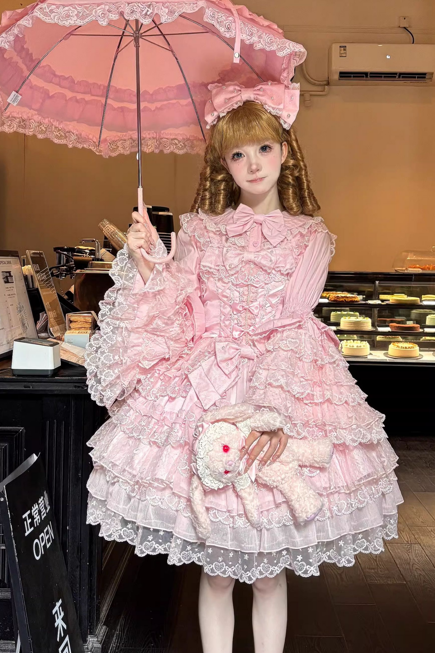 ドールレースロリータブラウス