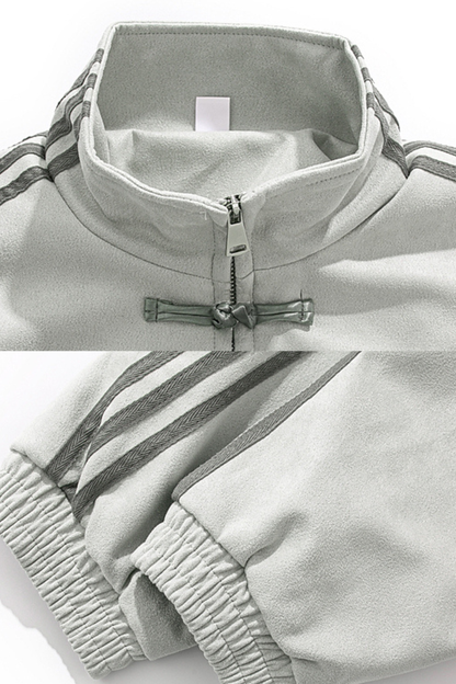 China Buckle Zipper Jacket