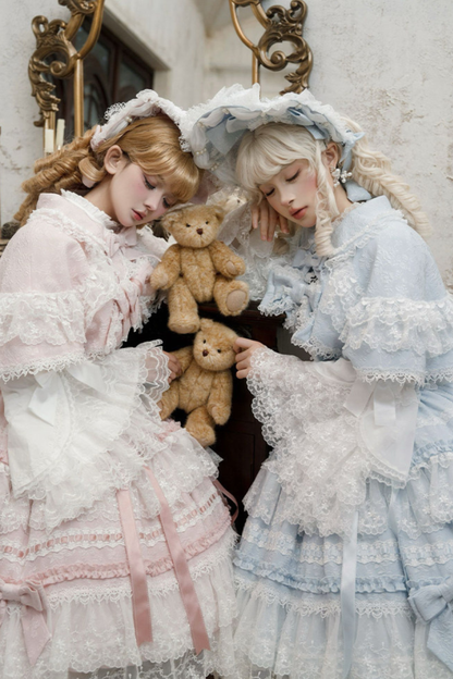 Nice Heartbeat Lolita Dress + Cape + Hat