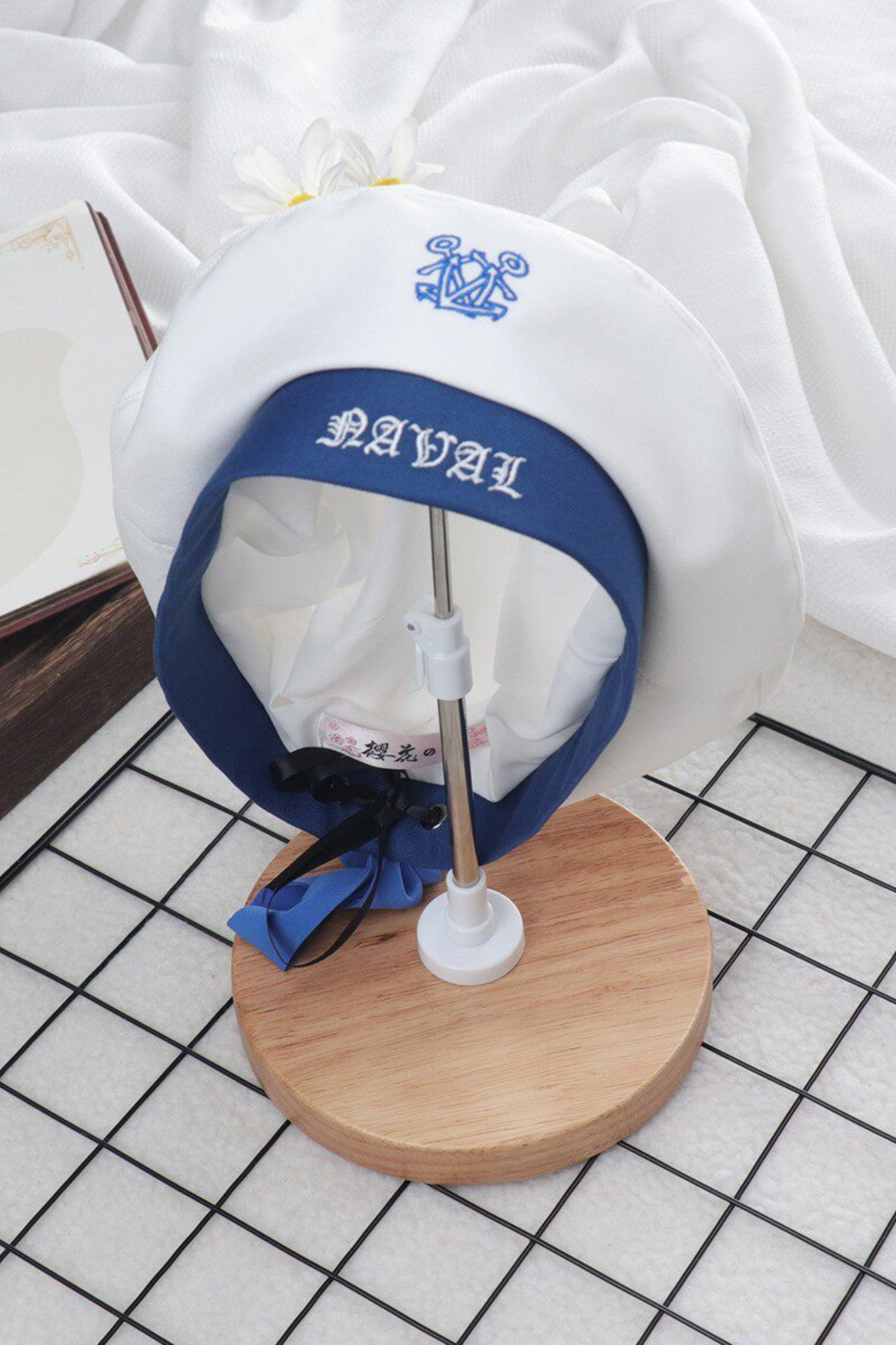 Matrosen-Hemd + Träger-Kurze Hose + Krawatte + Baskenmütze