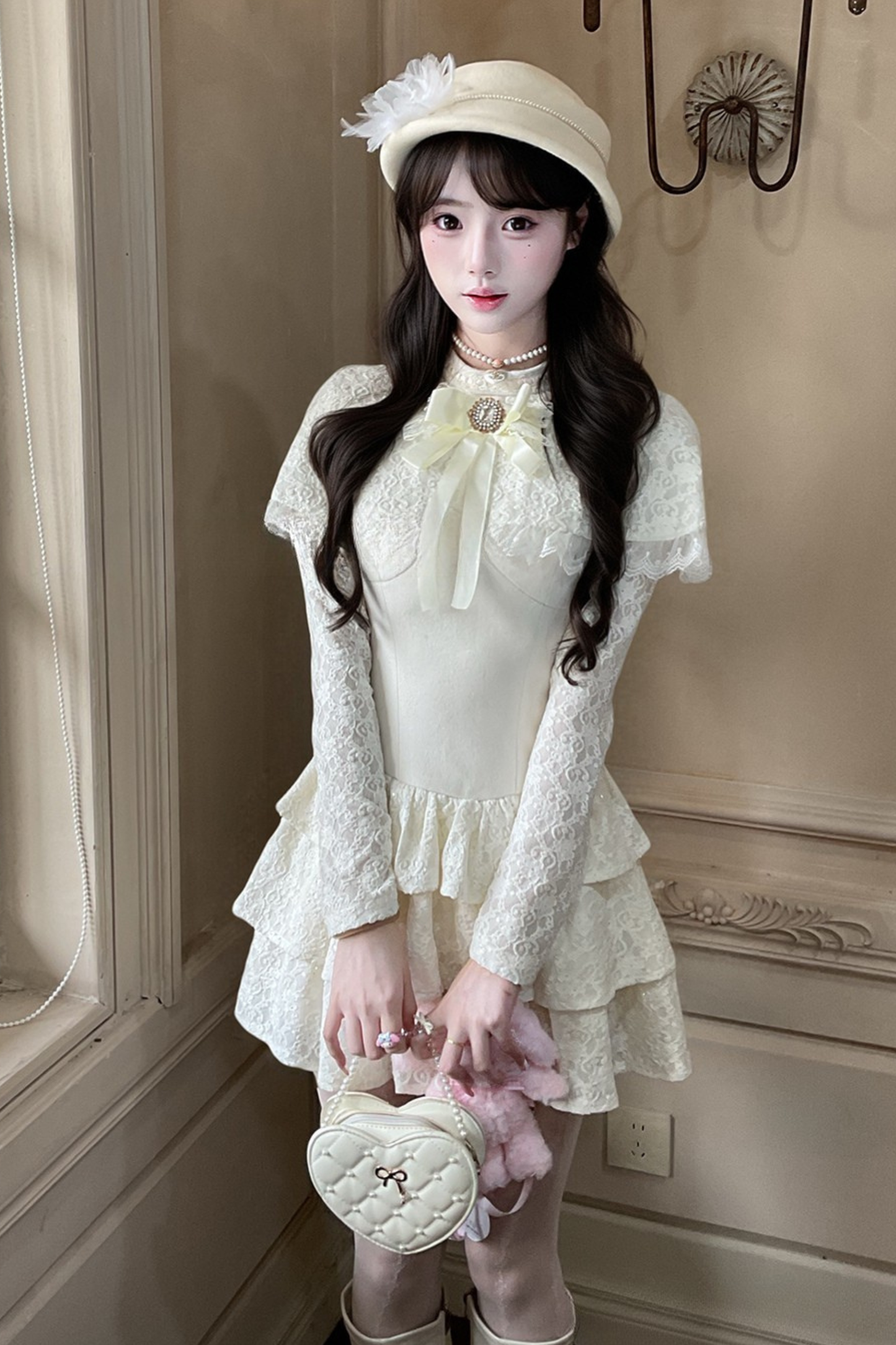 スイートレースドレス