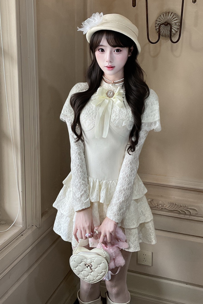 スイートレースドレス