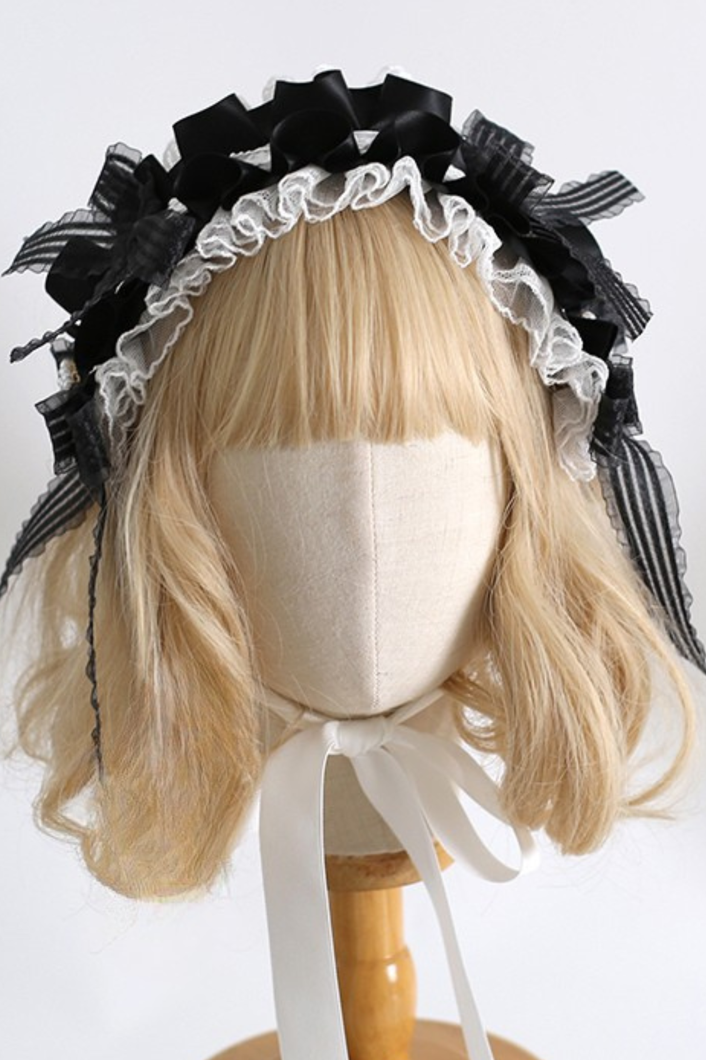 モノクロシックフロルドールロリータアクセサリー