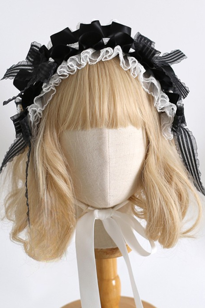 モノクロシックフロルドールロリータアクセサリー
