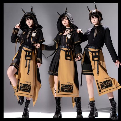 【12月26日予約締切】フューチャリスティックサイバービープリンスロングテールジャケットスーツ＋サスドレス