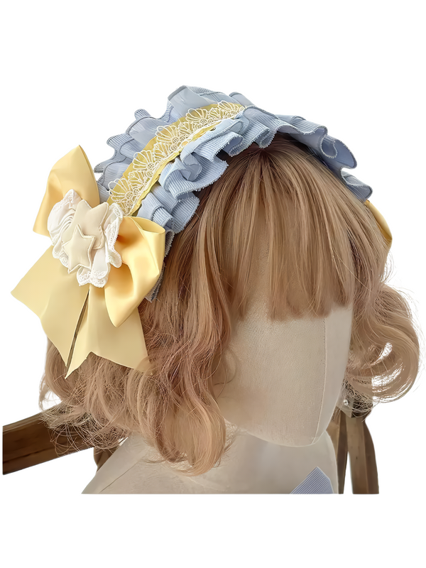 Magical Girl Sleeping Star Ribbon Lolita Dress