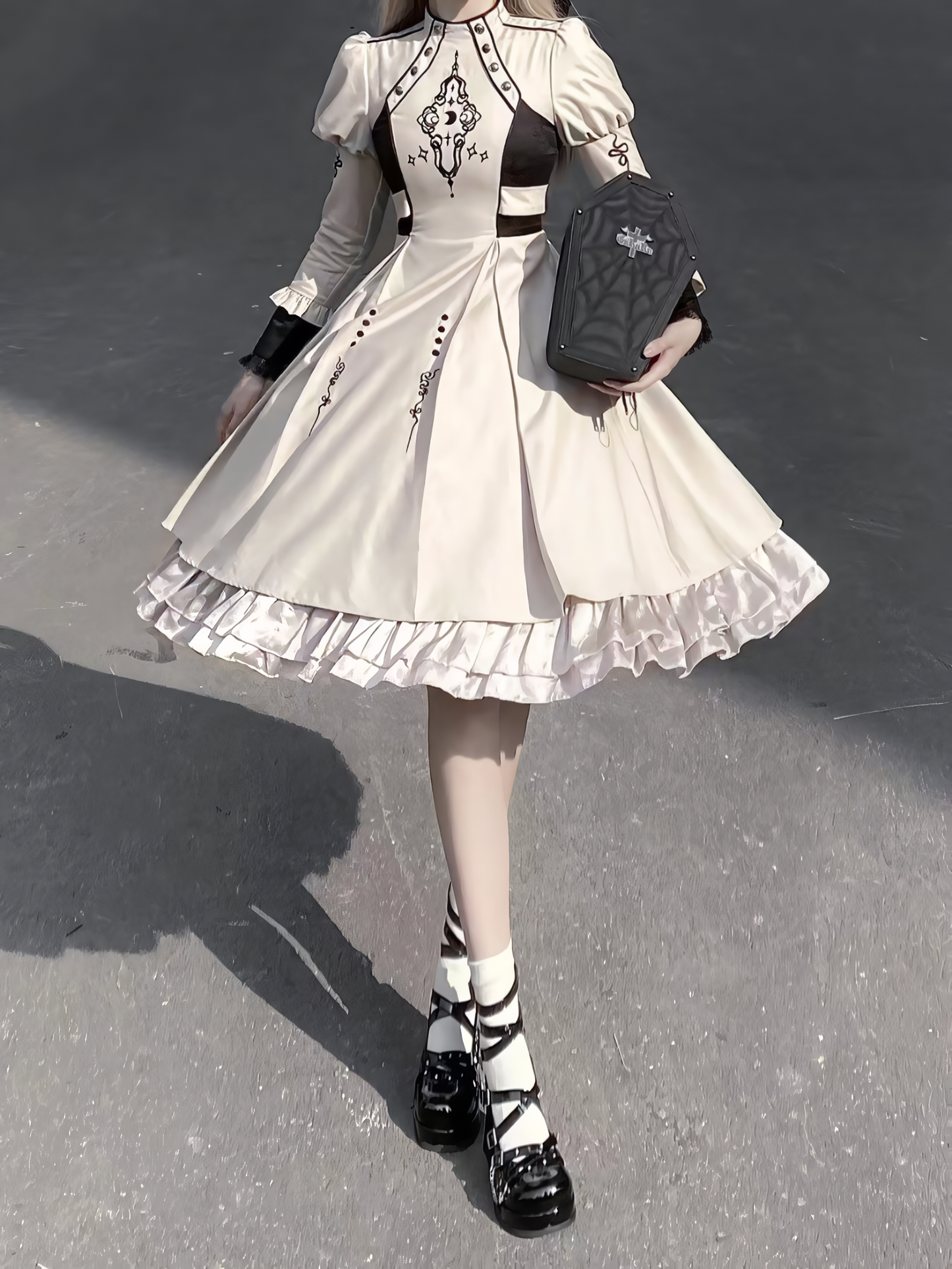 Moon Short Gothic Lolita Dark Dress