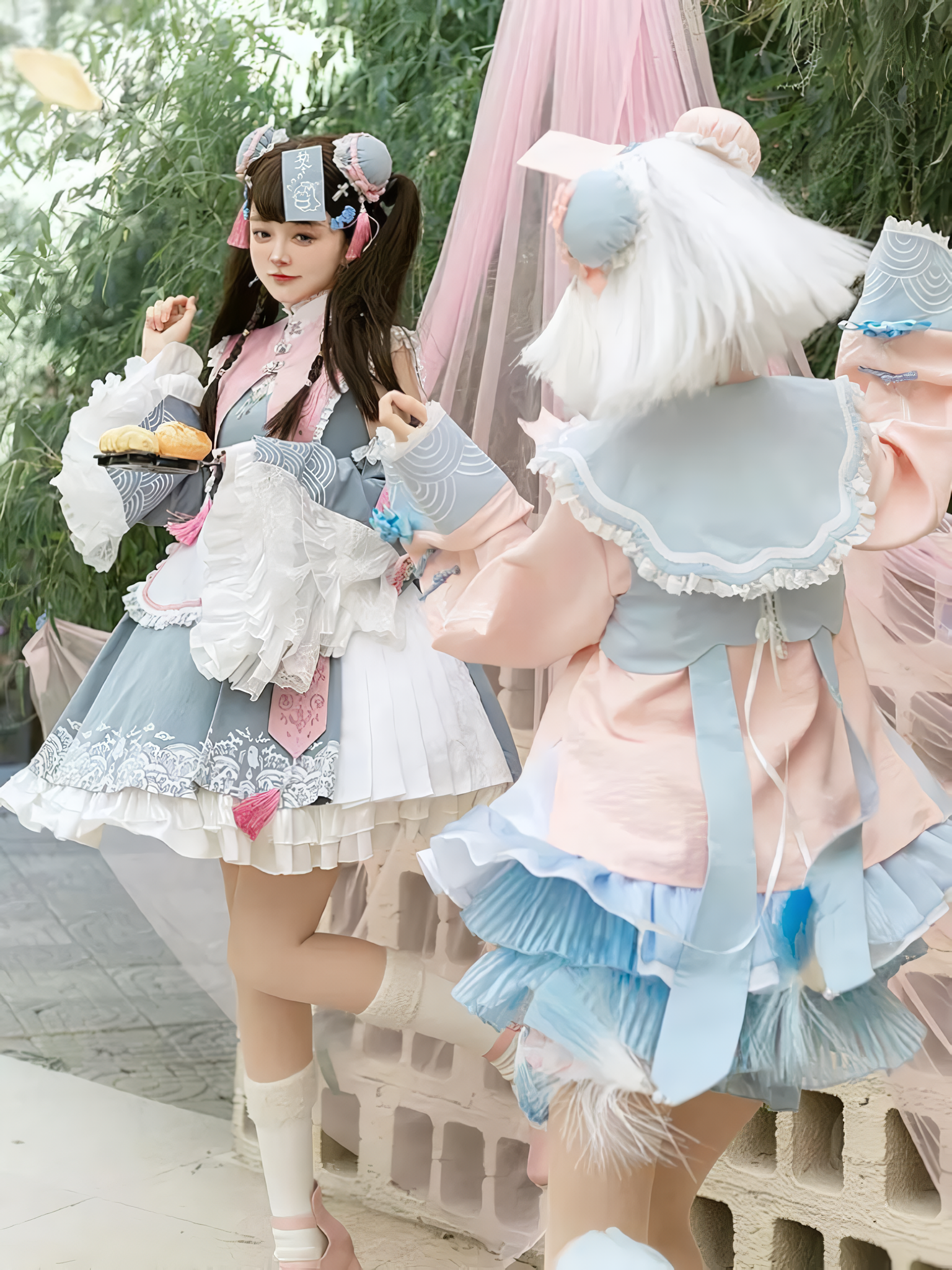 パステルキョンシーチャイナロリータフルセット – Belchic パステルキョンシーチャイナロリータフルセット – Belchic