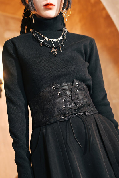 Dark Lace Belts
