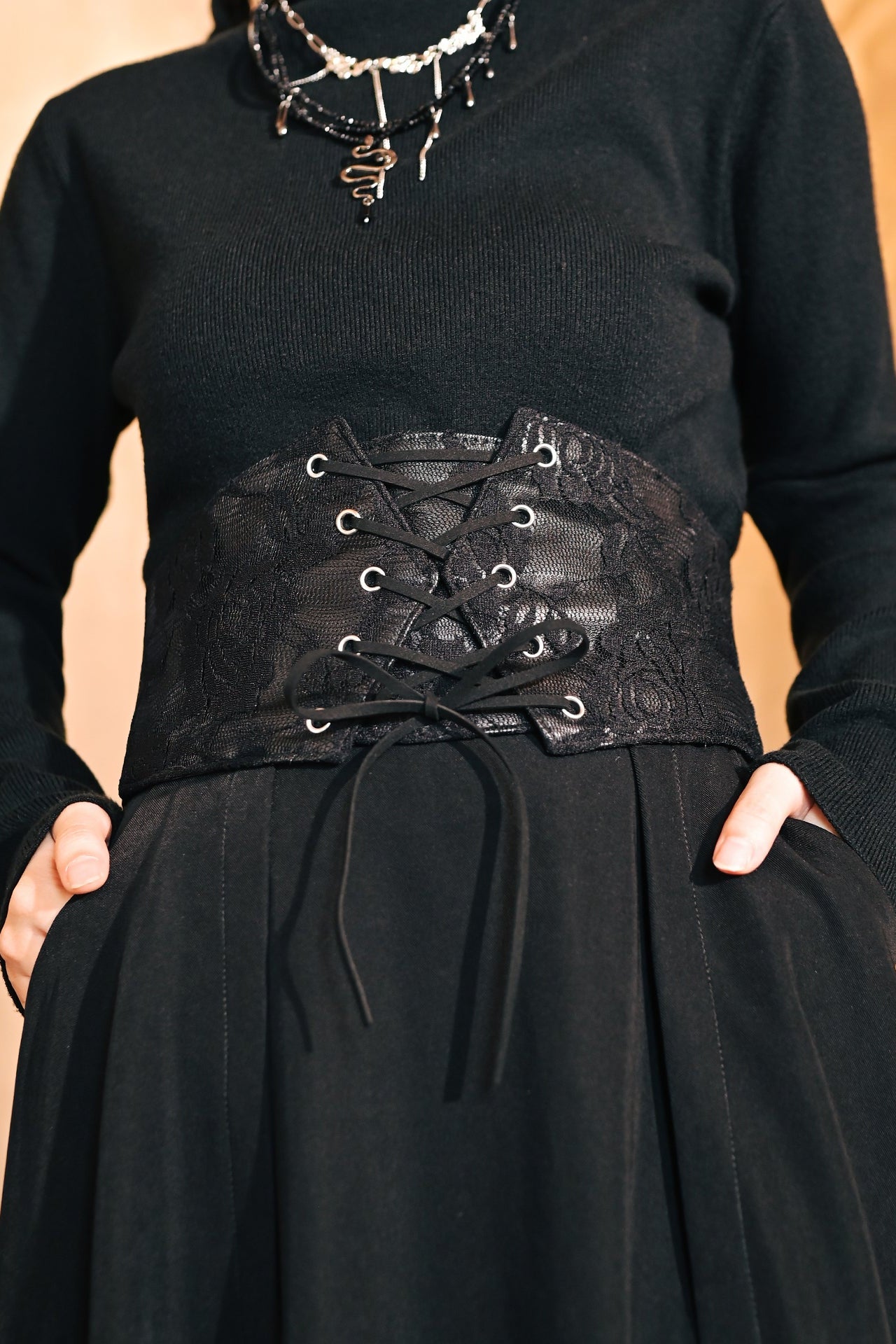 Dark Lace Belts