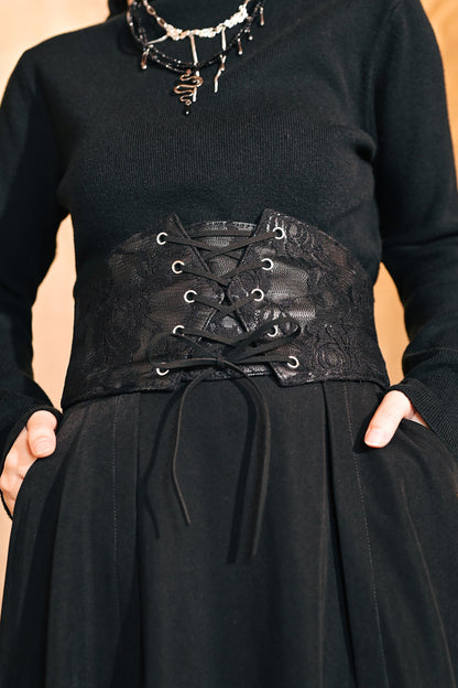 Dark Lace Belts
