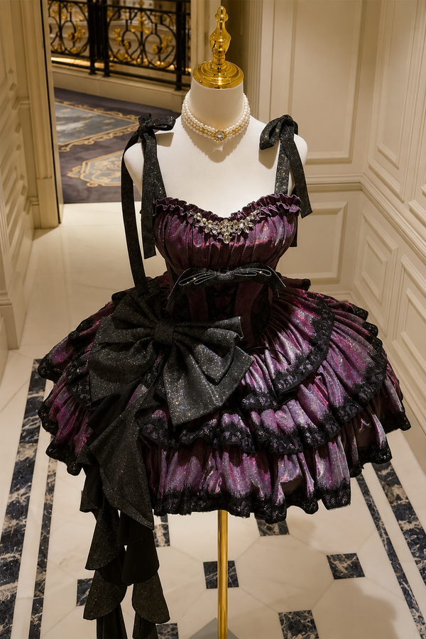 Violet Ribbon Princess Lolita Dress