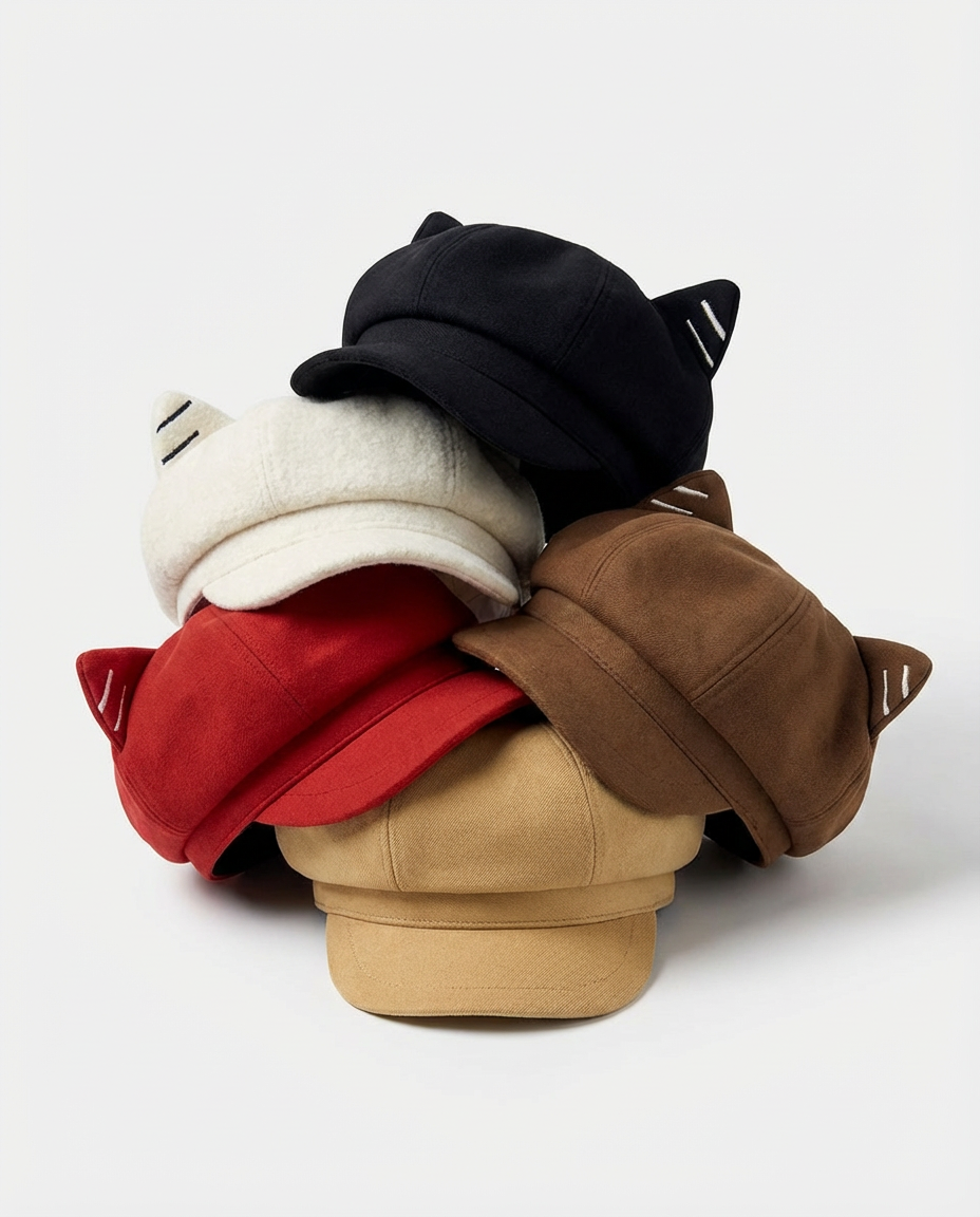 猫耳ボーイハット