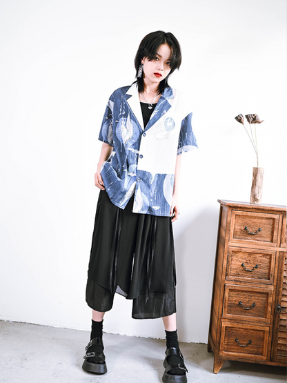 China Mode Chiffon casual shirt