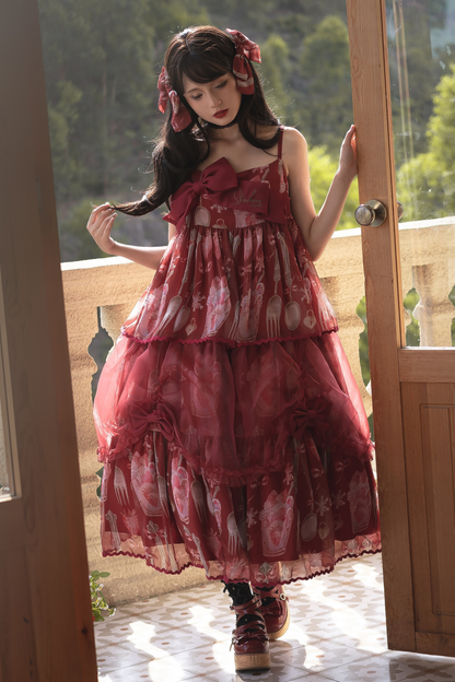 ストロベリーボックスロリータキャミソールドレス