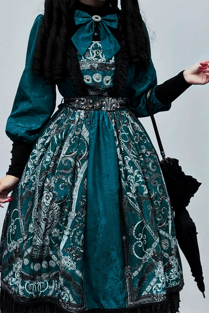 Gorgeous Gothic Dark Elegant Lolita Dress