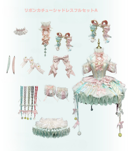 【12月26日予約締切】サーカスシリーズファンフェアキャンディカラーロリータピエロドレス＋フルセットA/B