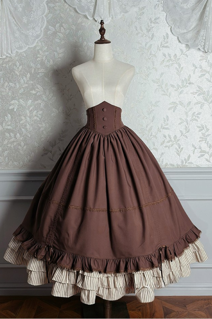 [Deadline for reservations: November 23] Victoria Duke Elegant Classic Pull-Up Skirt + Tiered Ribbon Skirt